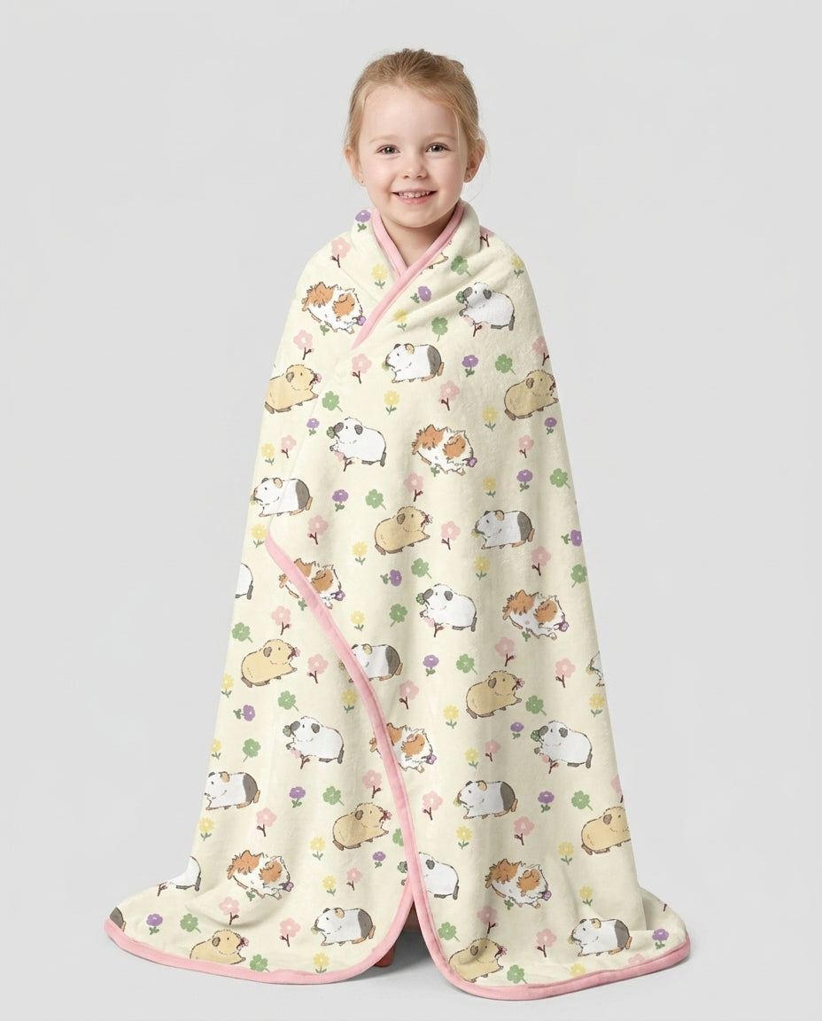 Guinea Pig Garden Bamboo Blanket