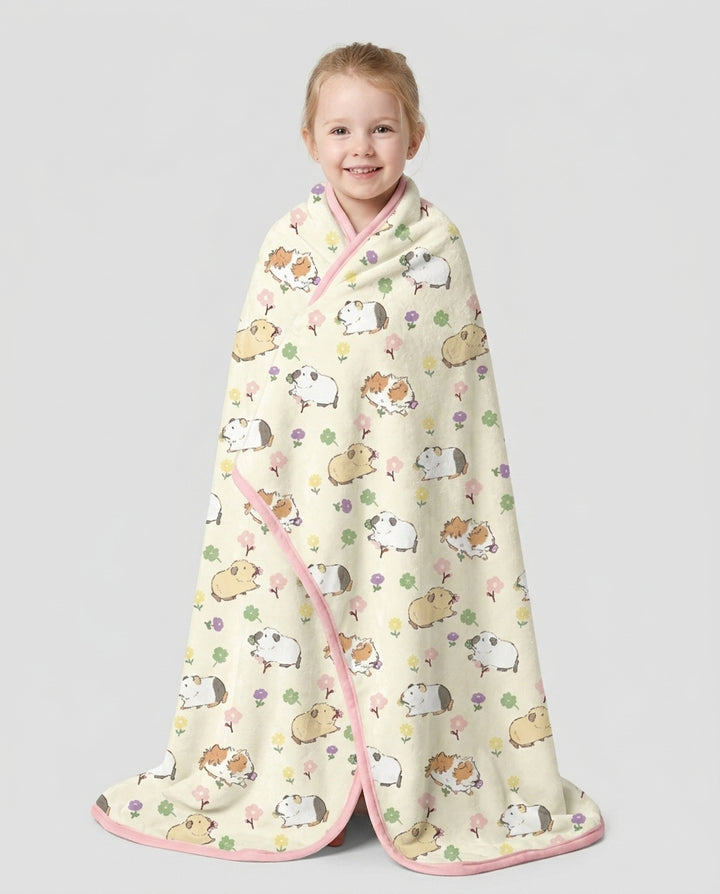 Guinea Pig Garden Bamboo Blanket