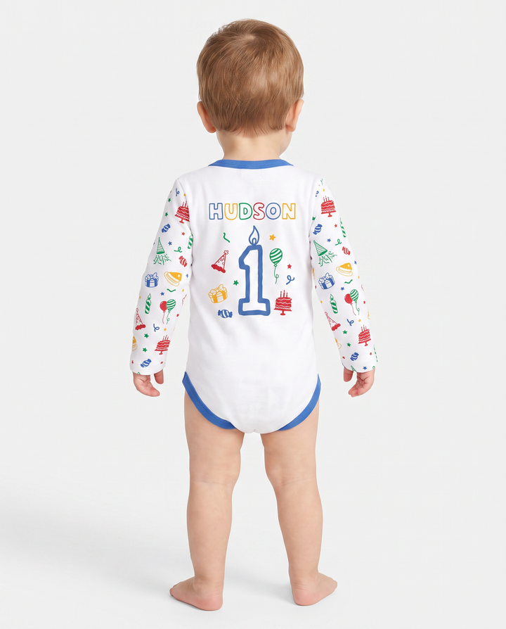 Custom Photo It's Fun To Be One Bamboo Bodysuit