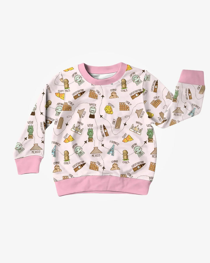 Kawaii World Tour Bamboo Crewneck Sweatshirt