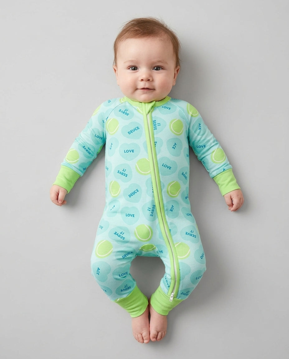 Tennis with Love Bamboo Convertible Zippy