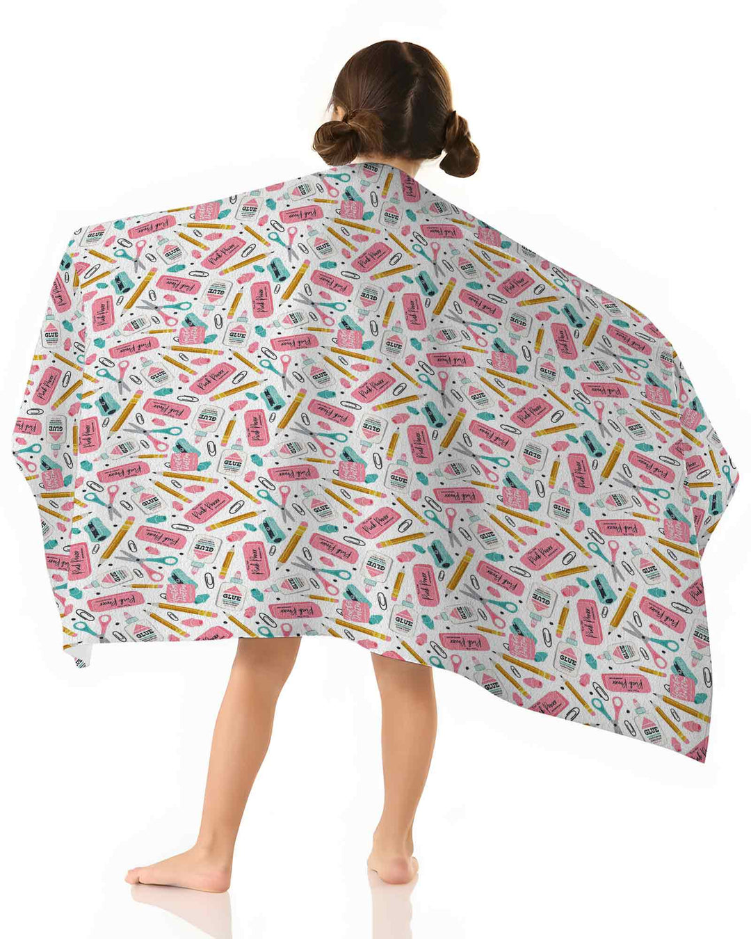Pink Power School Supplies Bamboo Beach Towel