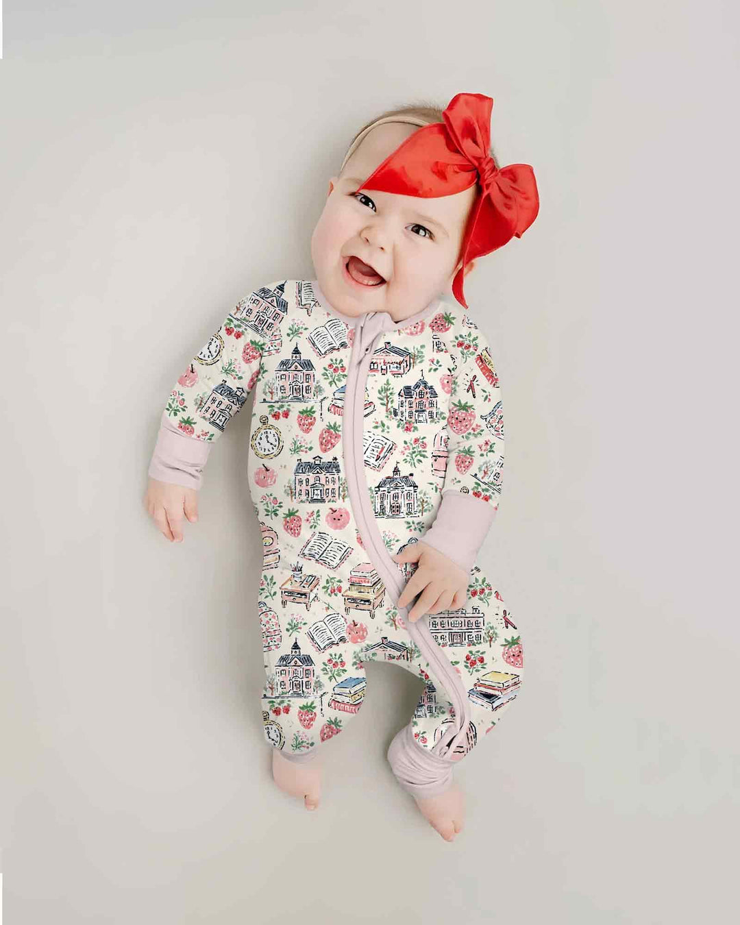 Coquette Strawberry School Days Bamboo Convertible Zippy
