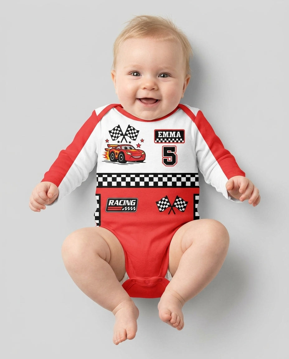 Born To Race Bamboo Bodysuit