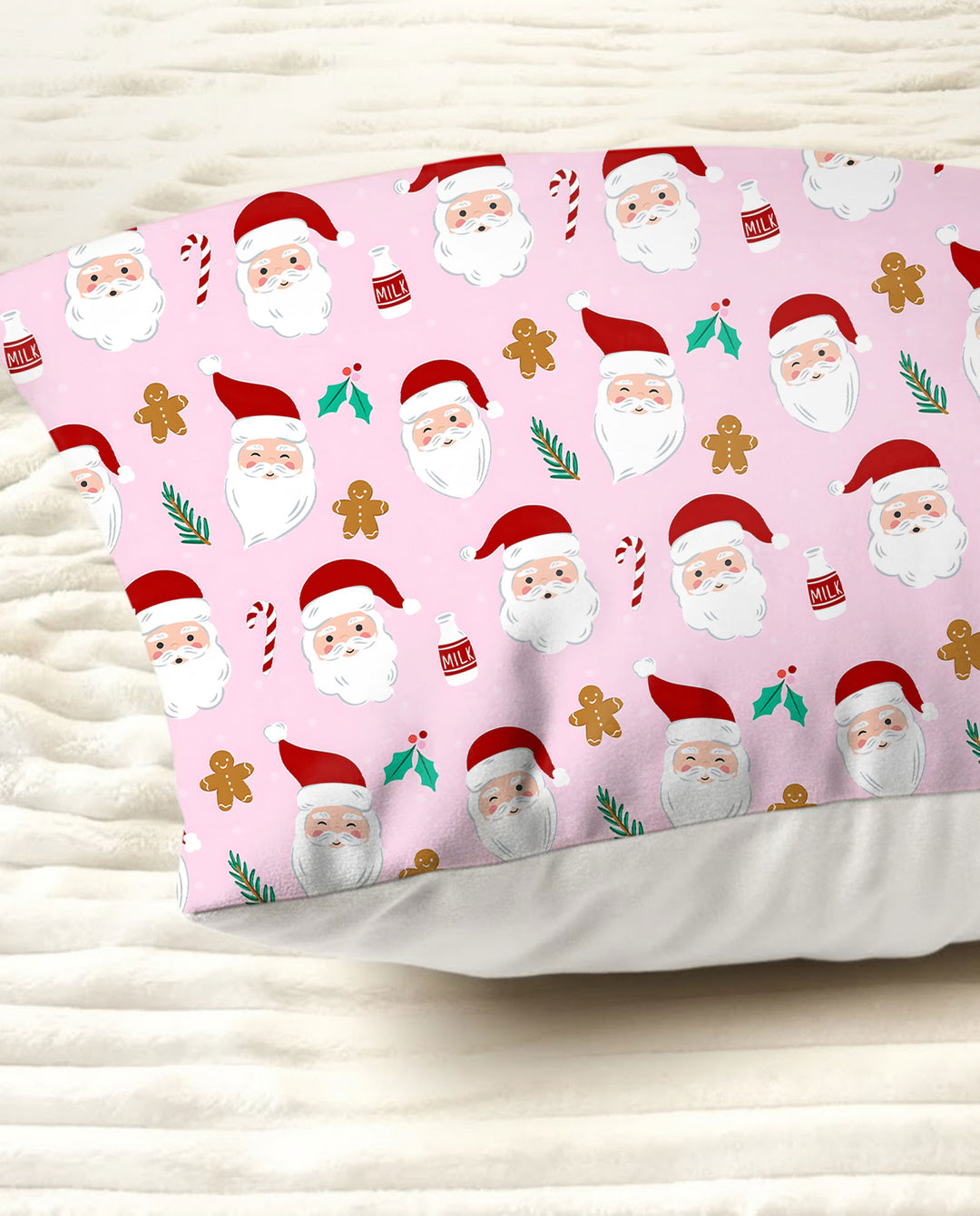 Christmas Sweet Santa Bamboo Pillow Case