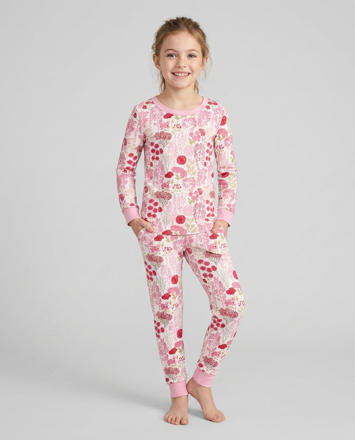 Template Bamboo Two Piece Long Sleeve Pyjamas Set