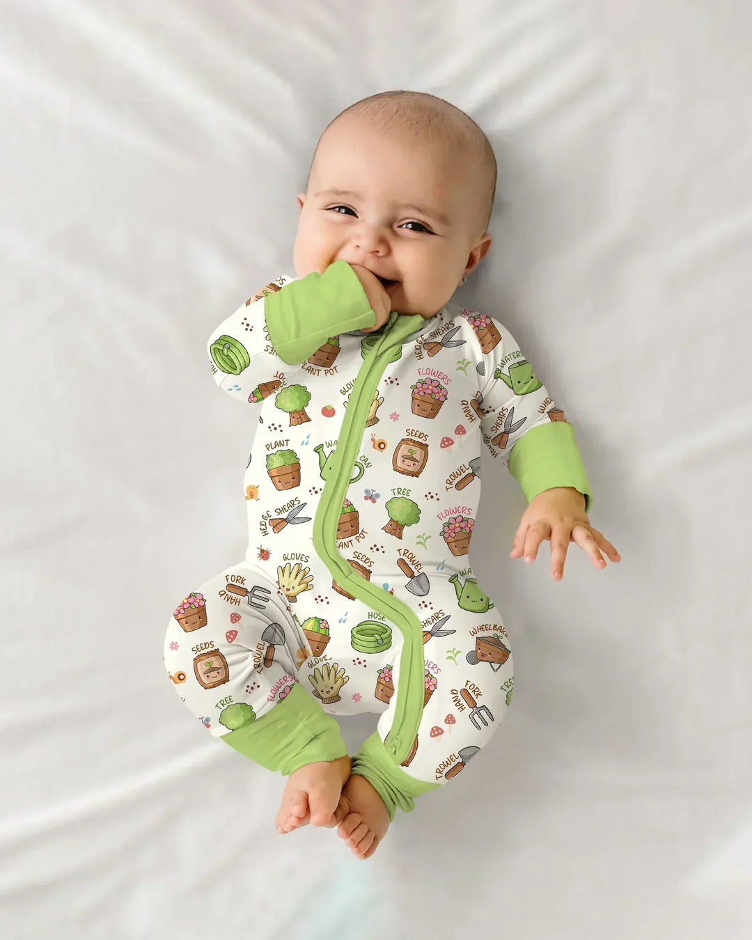 Kawaii Garden Crew Bamboo Convertible Zippy