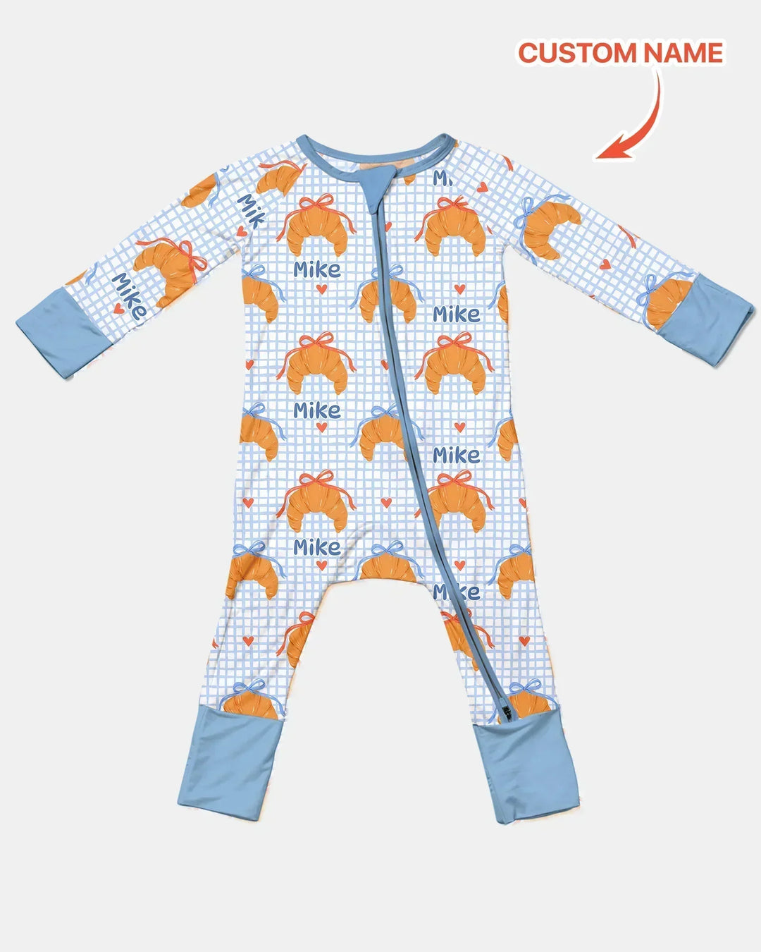 Breakfast Love Family Matching Bamboo Convertible Zippy
