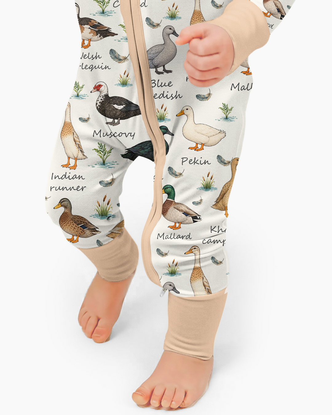 Farm Duck Species Bamboo Convertible Zippy