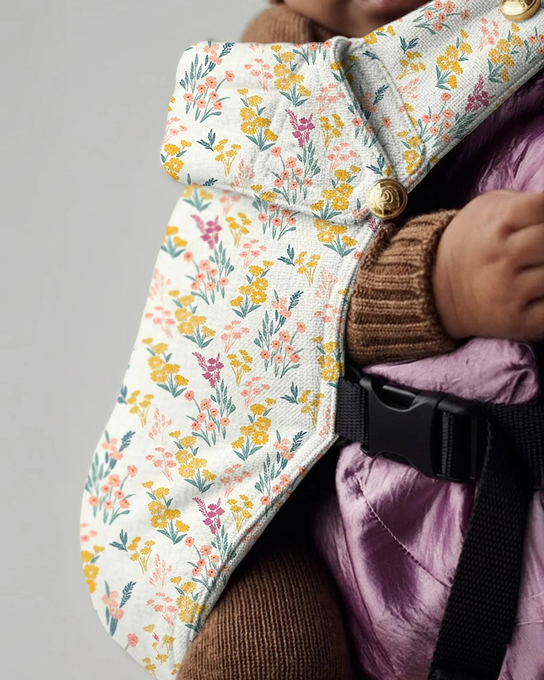Soft Meadow Wildflower Garden Baby Carrier