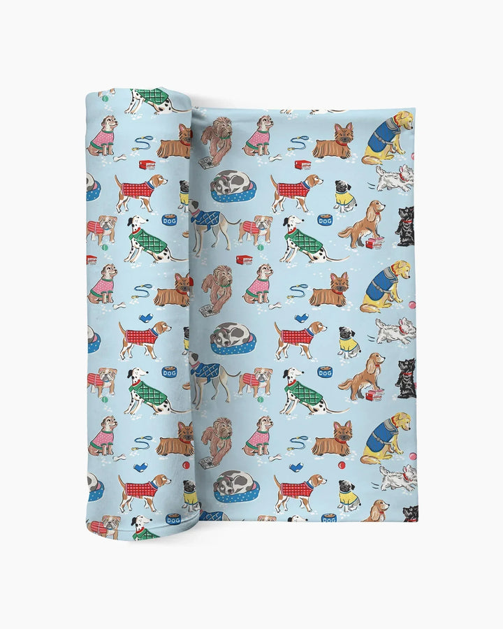 Best Bud Bark Family Matching swaddle blanket