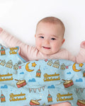 Ramadan Mubarak Bamboo Blanket