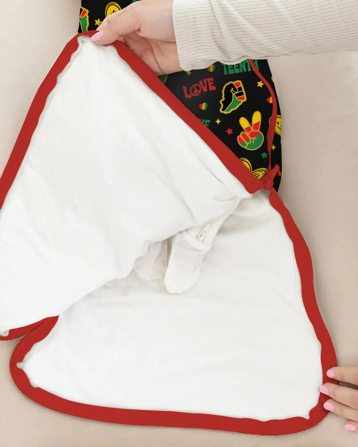 Peace Love Juneteenth Bamboo Sleep Bag
