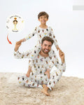 Pray For Us Family Matching Bamboo Men's Pajama Set