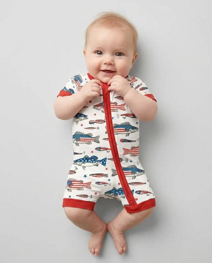 Hooked On Freedom Bamboo Shorty Zippy