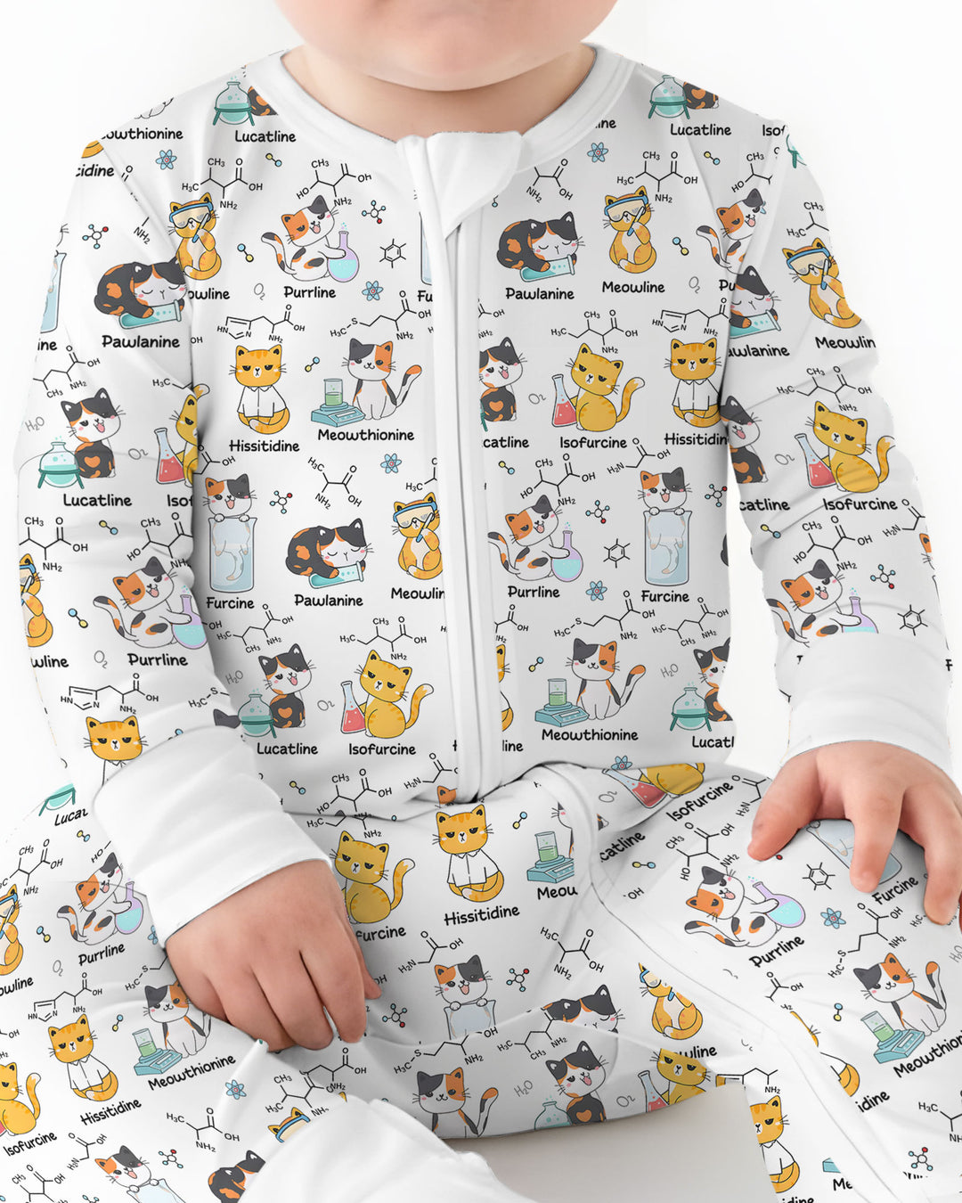 Biochemistry Cat Bamboo Convertible Zippy