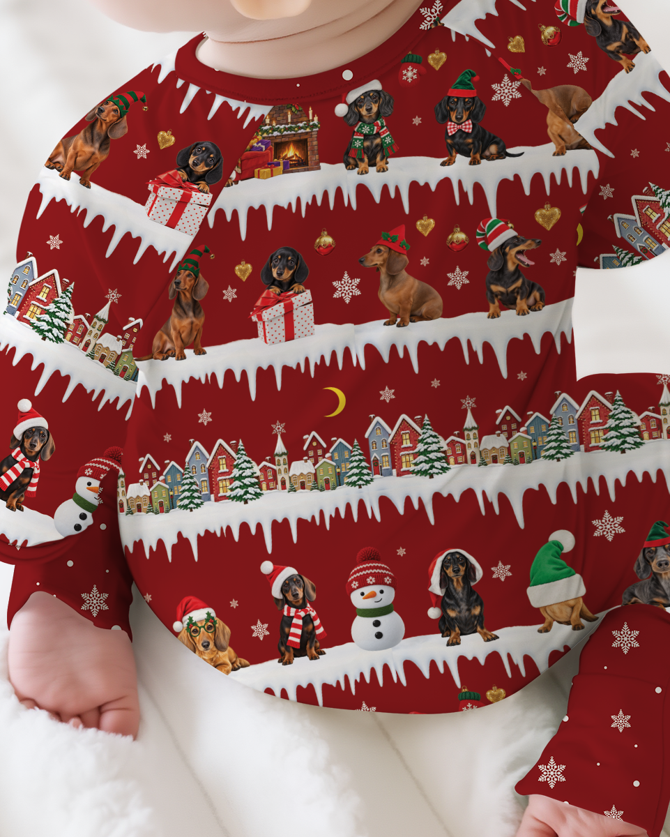 Dachshund Through The Snow Bamboo Convertible Zippy