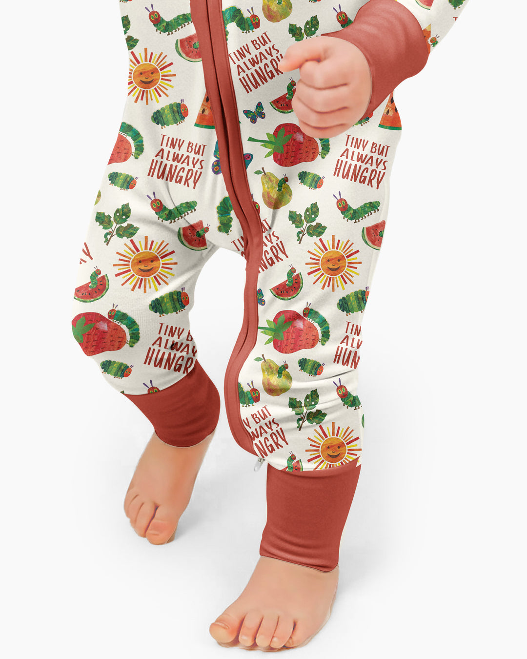 Tiny But Always Hungry Caterpillar Bamboo Convertible Zippy