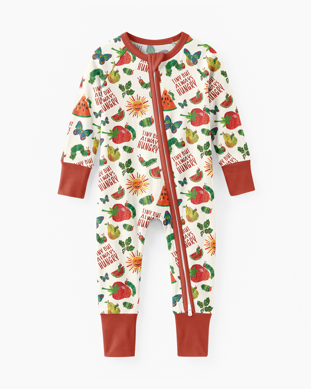 Tiny But Always Hungry Caterpillar Bamboo Convertible Zippy
