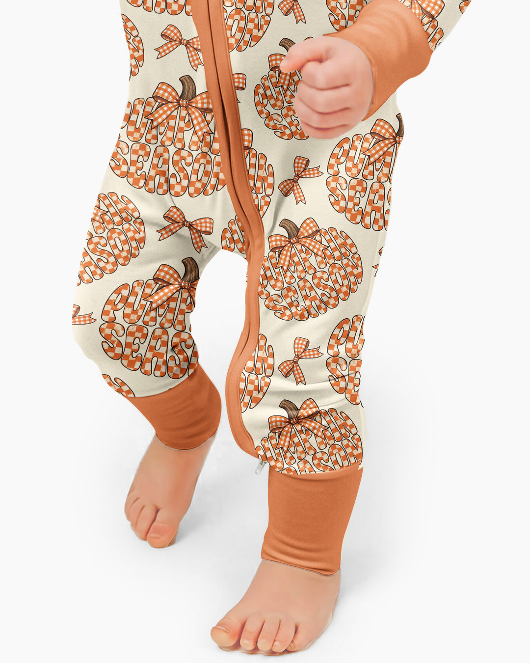 Pumpkin Season Bamboo Convertible Zippy