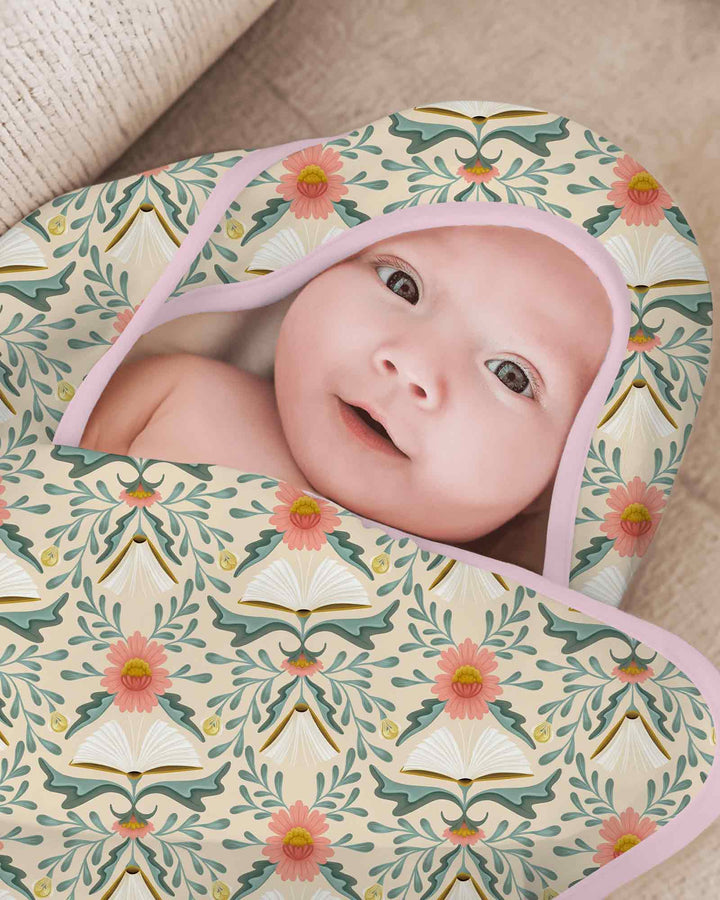 Blooming Stories Hooded Bamboo Towel Set