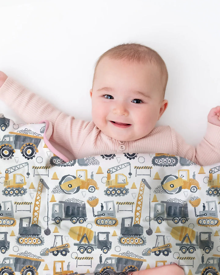 Construction Crew Bamboo Blanket