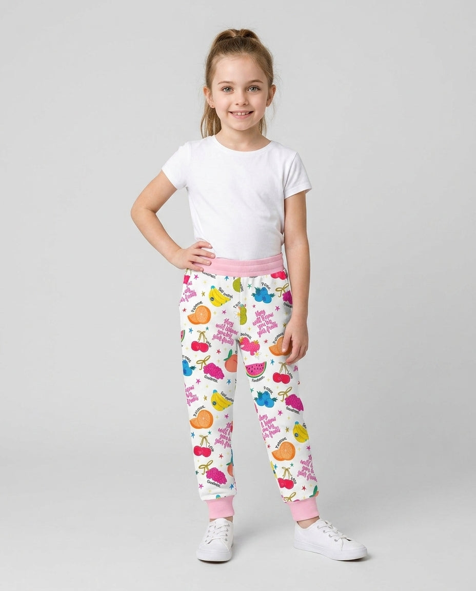 They Will Know You By Your Fruits Bamboo Jogger