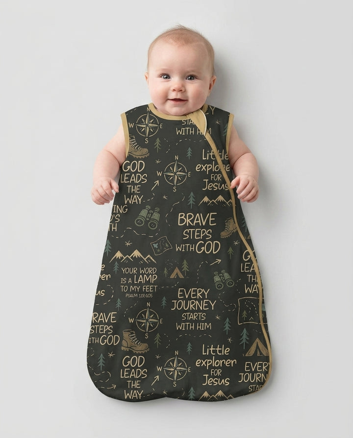 Little Explorer God Leads The Way Bamboo Sleep Bag