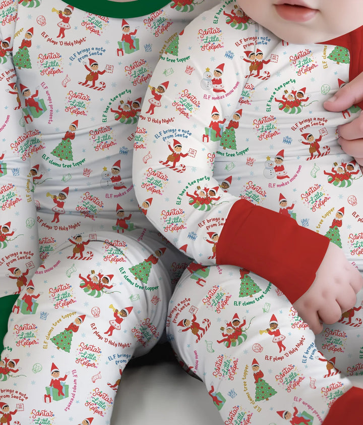 Christmas Elf Bamboo Convertible Zippy