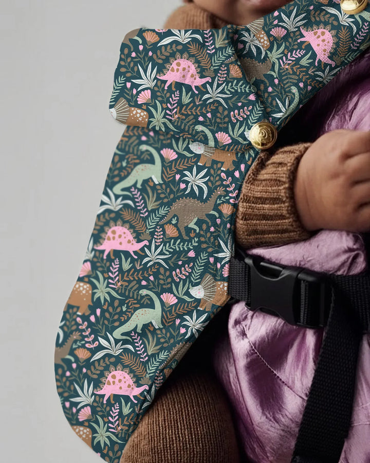 Whimsical Dino Garden Adventure Baby Carrier
