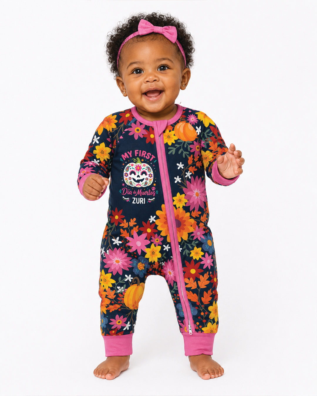 My first Dia de Muertos Bamboo Convertible Zippy
