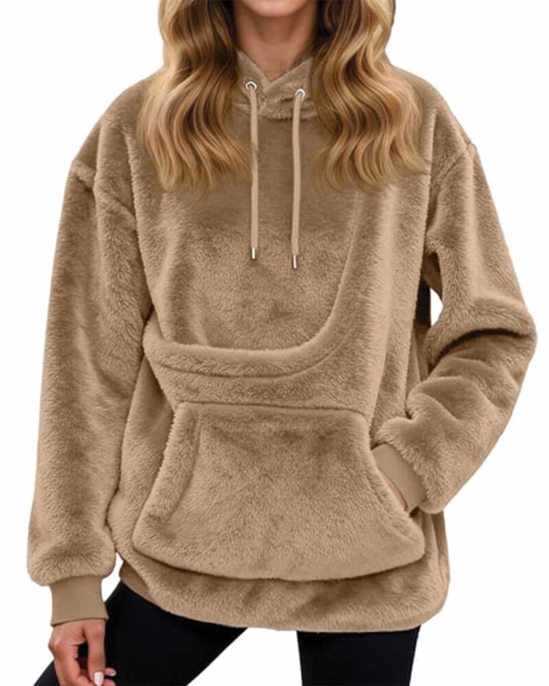 Oversized Pet Carrier Hoodie with Kangaroo Pocket