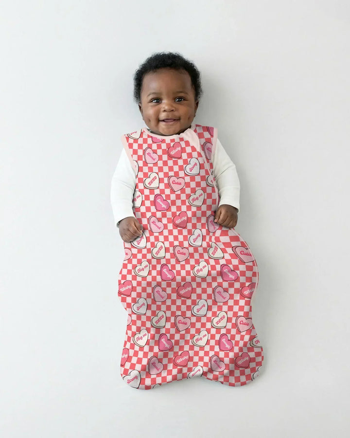 Valentine in Hearts Bamboo Sleep Bag