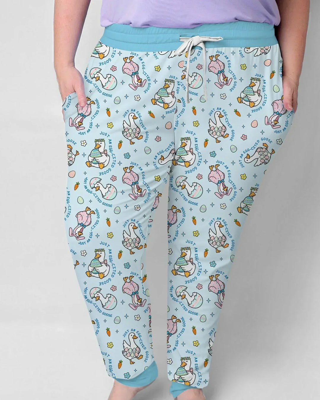 Easter Silly Goose Bamboo Women Pajama Set