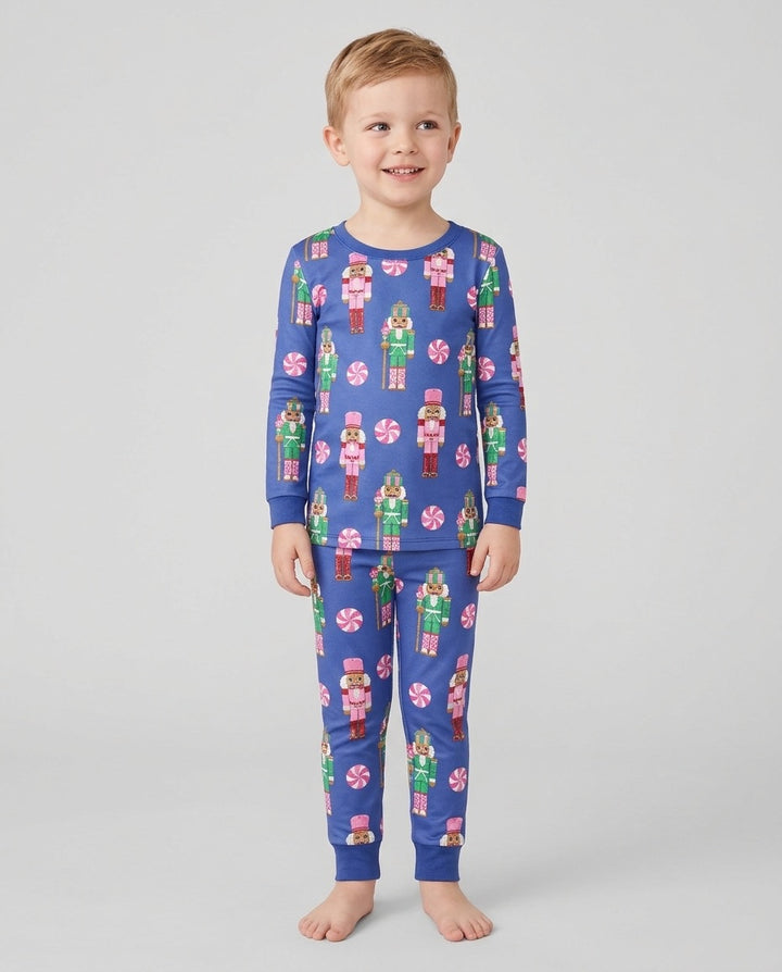 Pink Nutcracker Dreams Bamboo Two Piece Long Sleeve Pajama Set