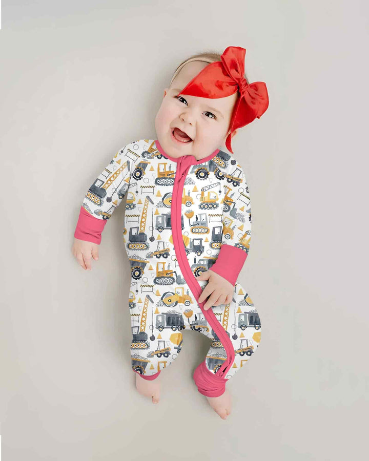 Construction Crew Bamboo Convertible Zippy