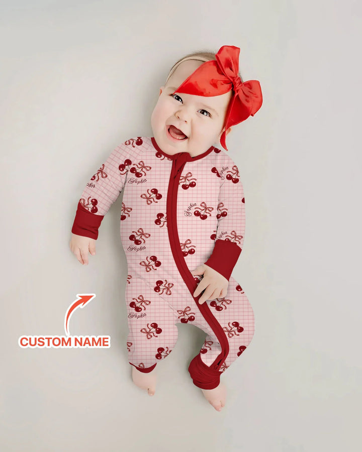 Cherry Mom and Me Bamboo Convertible Zippy