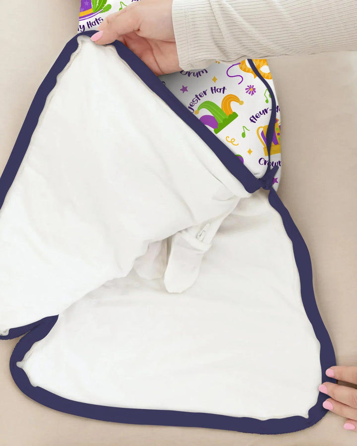 Mardi Gras Family Matching Bamboo Sleep Bag