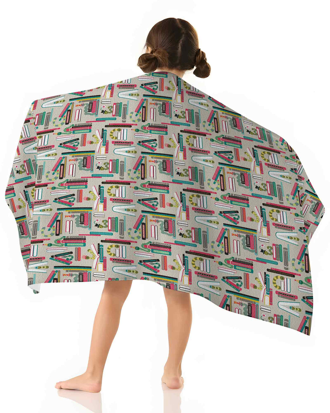Bookworm Adventures Bamboo Beach Towel