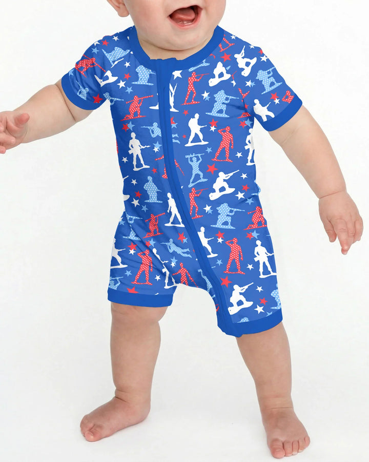 Army Toys 4th of July Bamboo Shorty Zippy