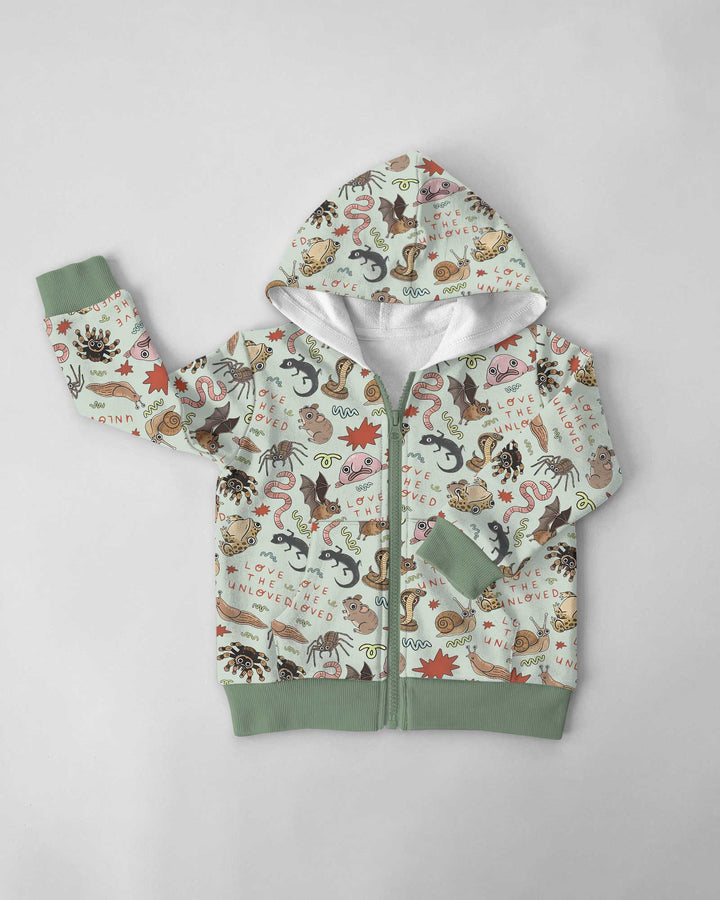 Love the Unloved Bamboo Zip Hoodie