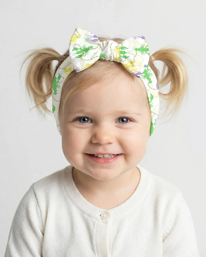 Mardi Gras Crawfish Family Matching Headband
