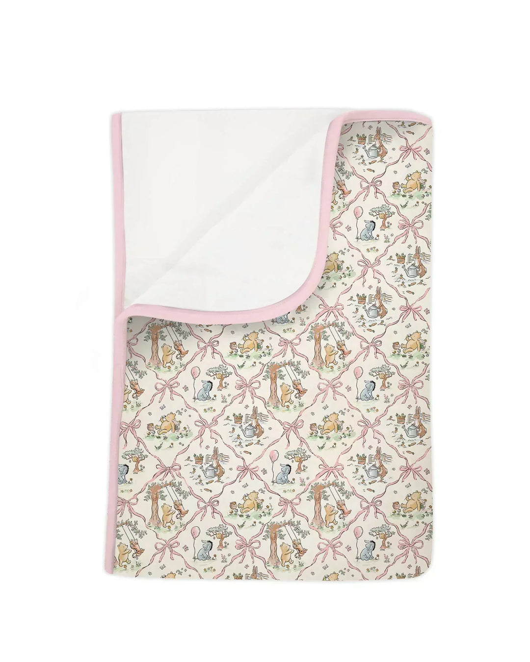 Spring Meadow Friends Bamboo Blanket