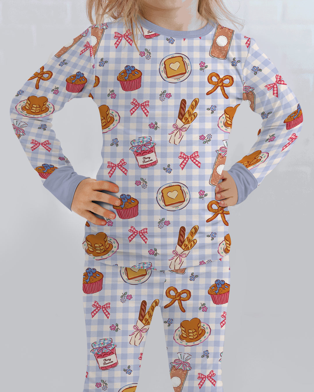 Cottage Pinic Bamboo Two Piece Long Sleeve Pajama Set