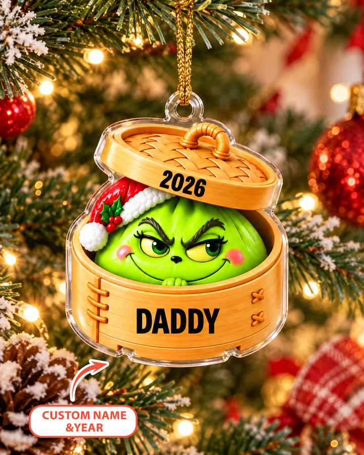 Squishies Family Acrylic Ornament