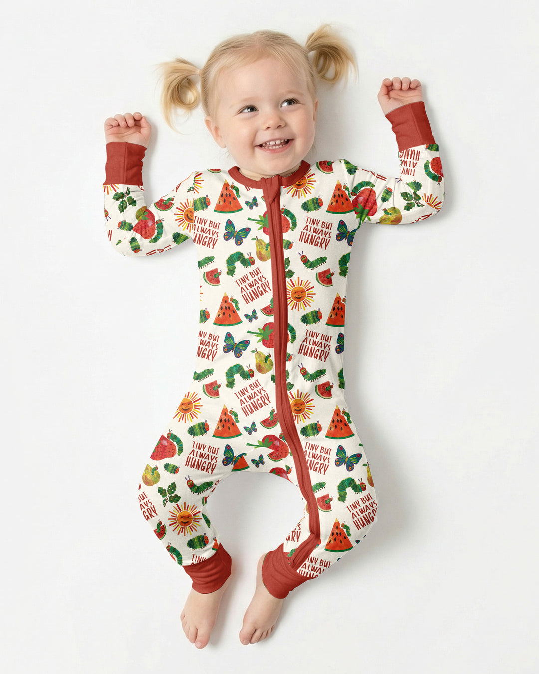 Tiny But Always Hungry Caterpillar Bamboo Convertible Zippy
