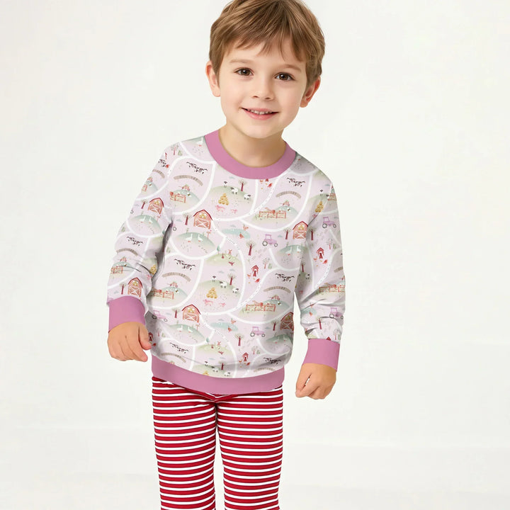 Farm Meadow Bamboo Crewneck Sweatshirt