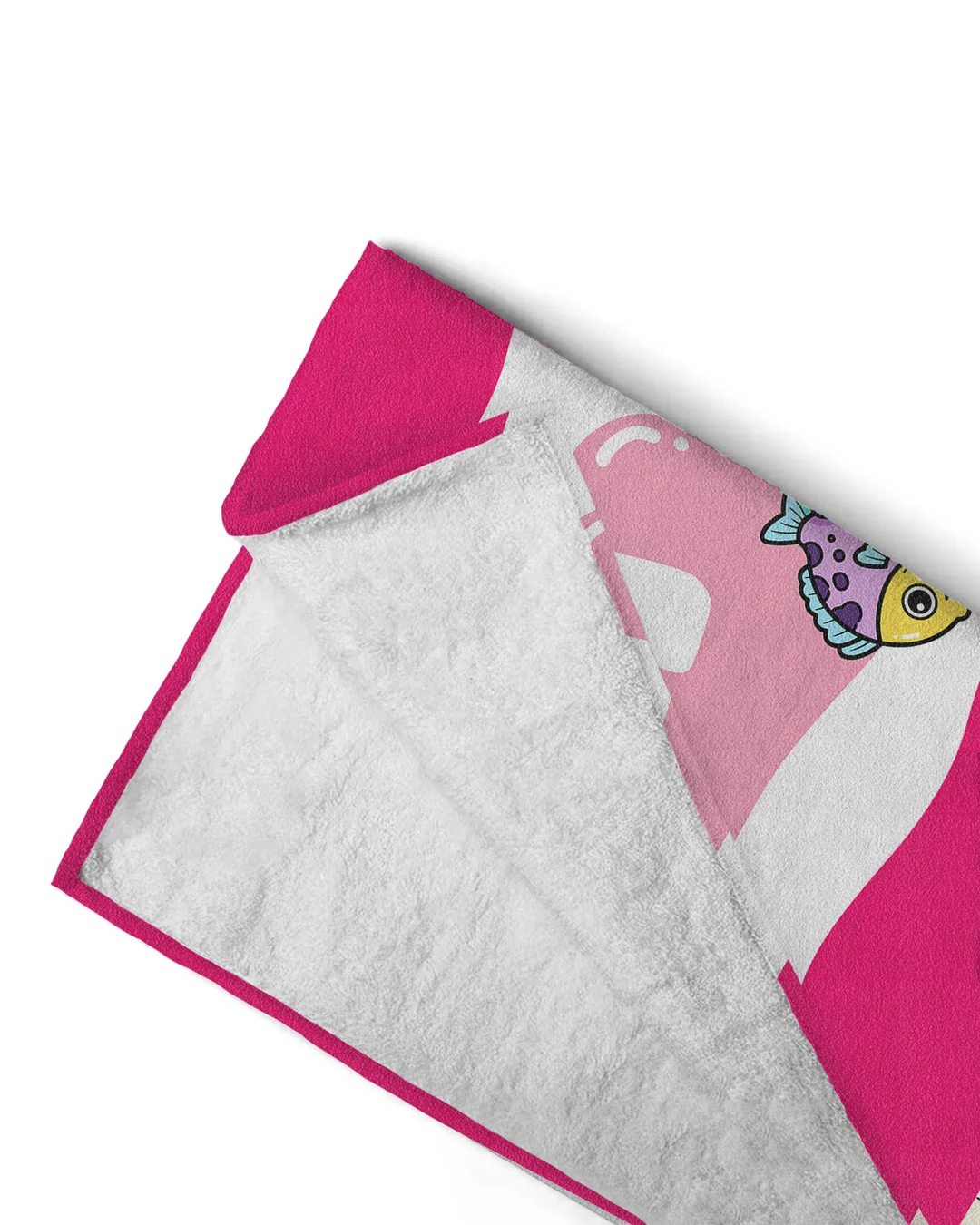 Personalised Ocean Theme Oversized Bamboo Beach Towel