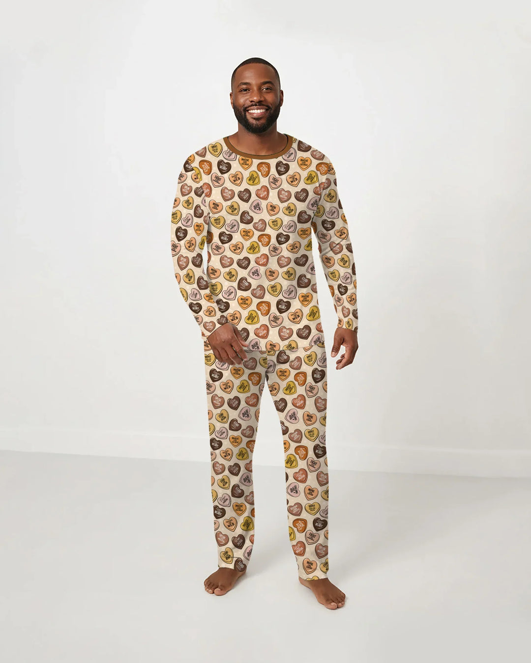 Black Month History Family Matching Bamboo Men's Pajama Set