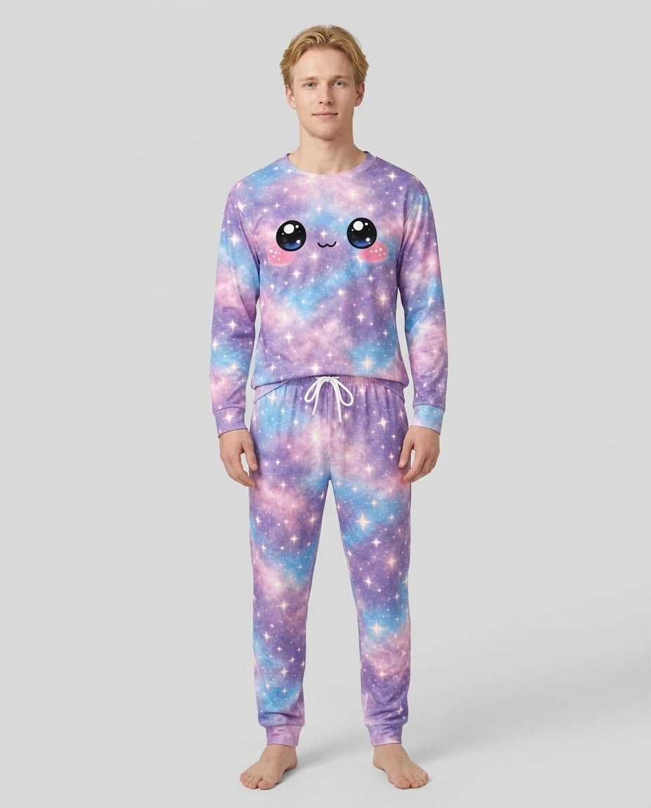 Matching Squishy Dumplings Costume Bamboo Men's Pajama Set